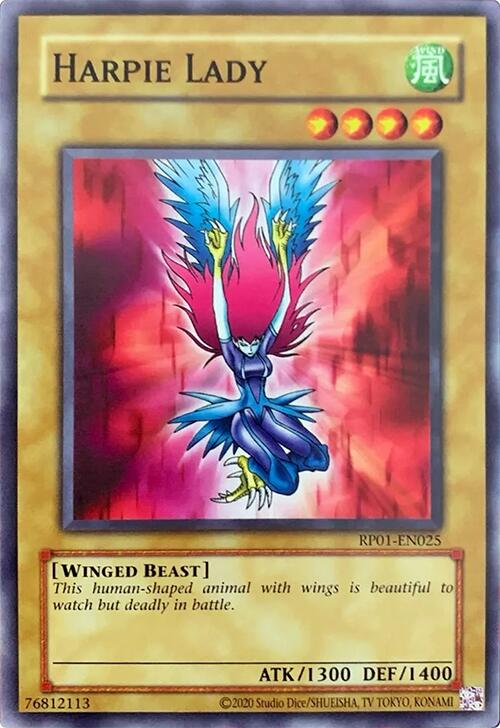 Harpie Lady [RP01-EN025] Common Yu-Gi-Oh!