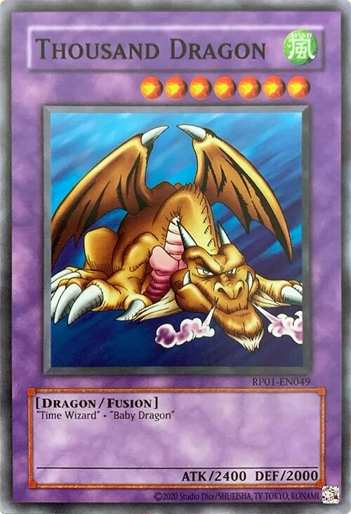 Thousand Dragon [RP01-EN049] Common Yu-Gi-Oh!