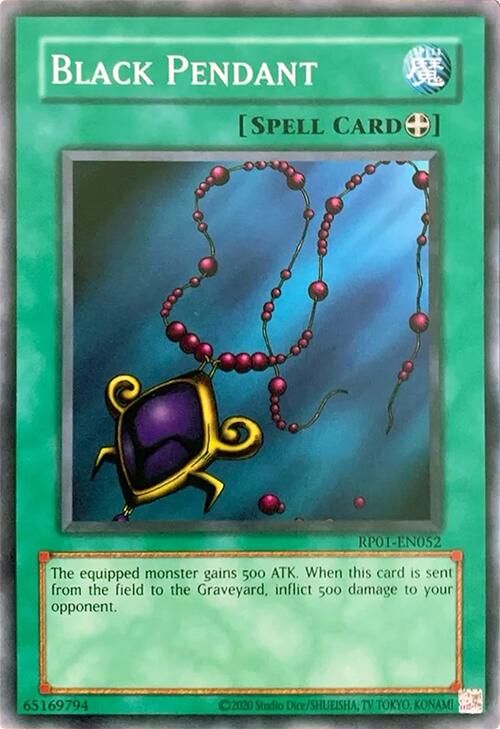 Black Pendant [RP01-EN052] Common Yu-Gi-Oh!