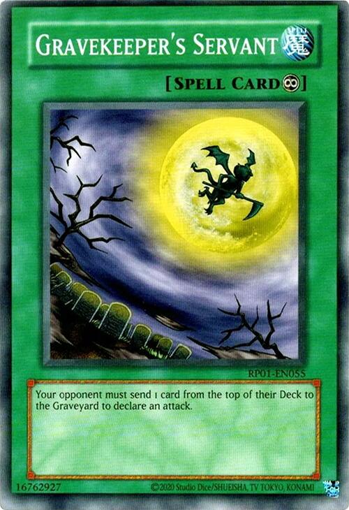 Gravekeeper's Servant [RP01-EN055] Common Yu-Gi-Oh!