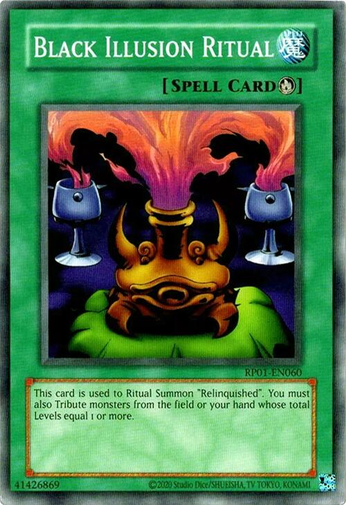 Black Illusion Ritual [RP01-EN060] Common Yu-Gi-Oh!