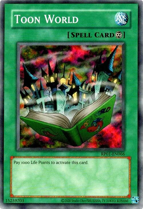 Toon World [RP01-EN066] Common Yu-Gi-Oh!