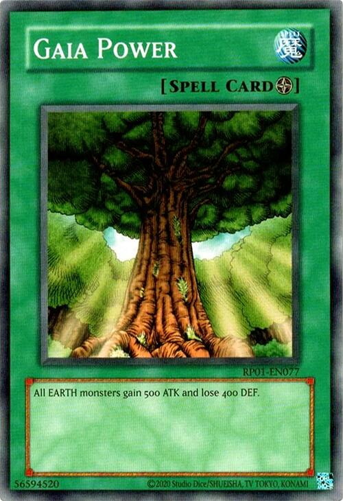 Gaia Power [RP01-EN077] Common Yu-Gi-Oh!