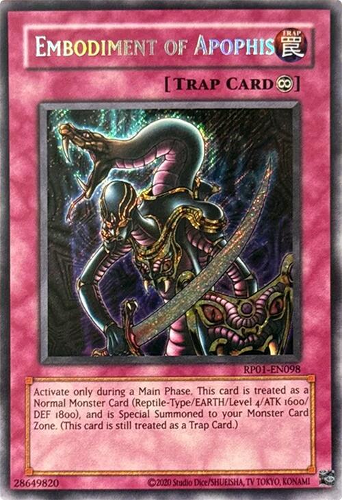 Embodiment of Apophis [RP01-EN098] Secret Rare Yu-Gi-Oh!