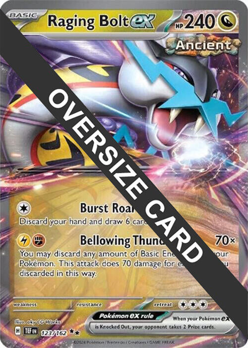Raging Bolt ex (123) (Jumbo Card) [Scarlet & Violet: Black Star Promos] Pokémon