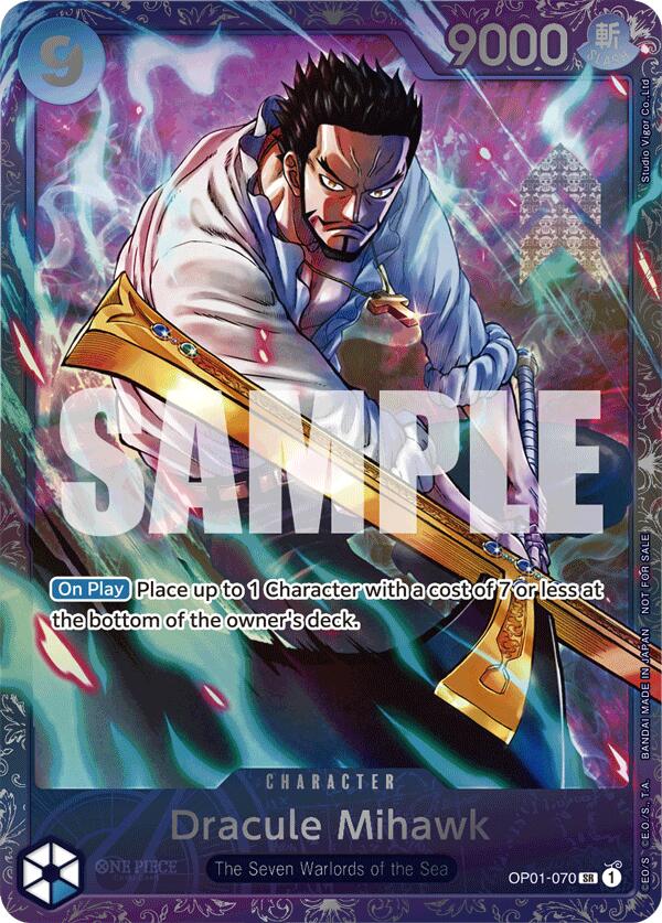 Dracule Mihawk (Treasure Cup 2024) [One Piece Promotion Cards] Bandai