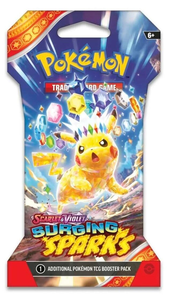 Scarlet & Violet: Surging Sparks - Sleeved Booster Pack Pokémon