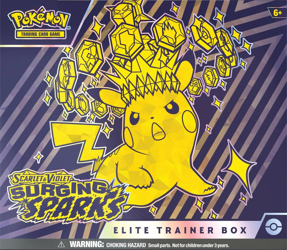 Scarlet & Violet: Surging Sparks - Elite Trainer Box Pokémon