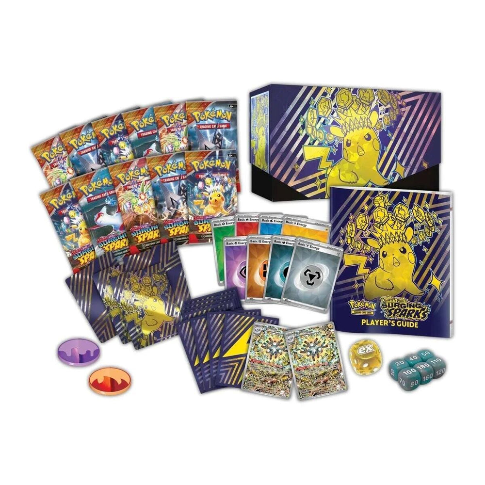 Scarlet & Violet: Surging Sparks - Elite Trainer Box (Pokemon Center Exclusive) Pokémon