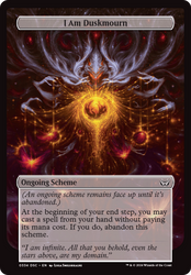 I Am Duskmourn (Full Art) [Duskmourn: Archenemy] Magic: The Gathering