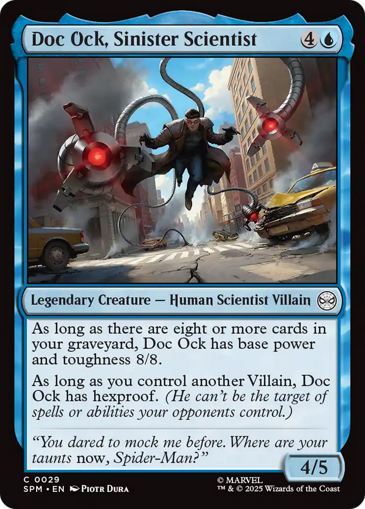 Doc Ock, Sinister Scientist [Marvel's Spider-Man] Magic: The Gathering