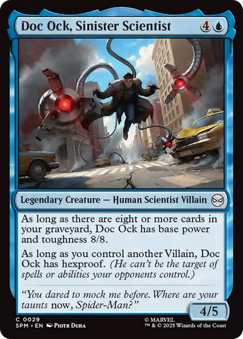 Doc Ock, Sinister Scientist [Marvel's Spider-Man] Magic: The Gathering