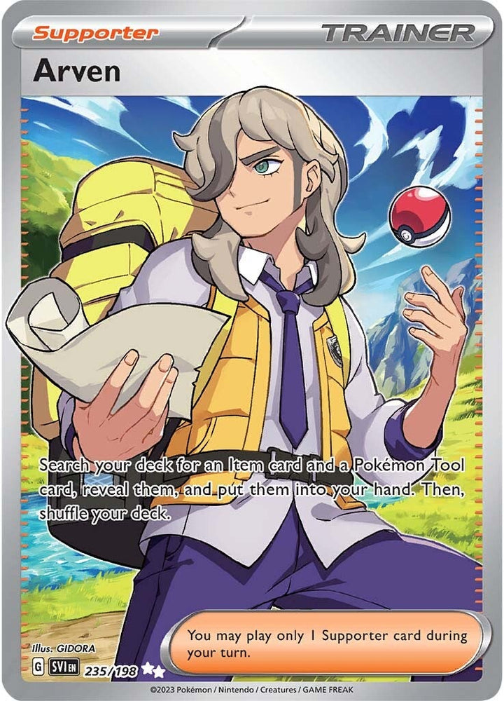Arven (235/198) [Scarlet & Violet: Base Set] Pokémon