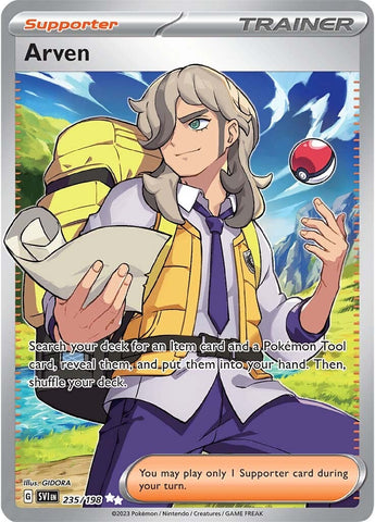 Arven (235/198) [Scarlet & Violet: Base Set] Pokémon