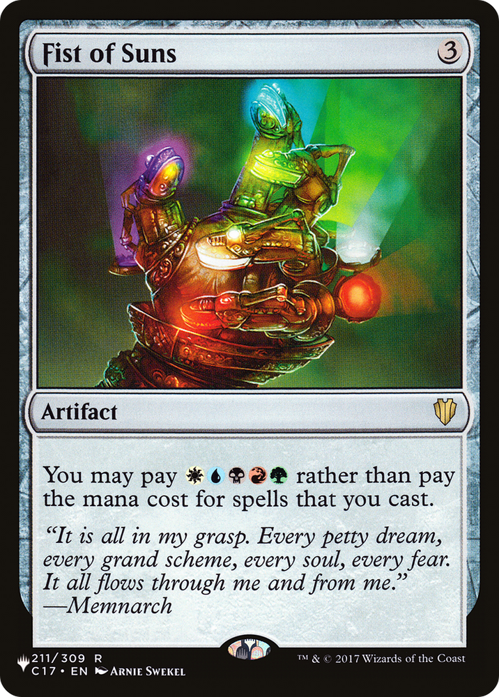Fist of Suns [The List] Magic: The Gathering