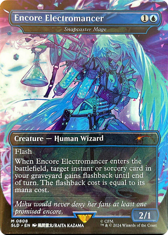 Encore Electromancer - Snapcaster Mage [Secret Lair Drop Series] Magic: The Gathering