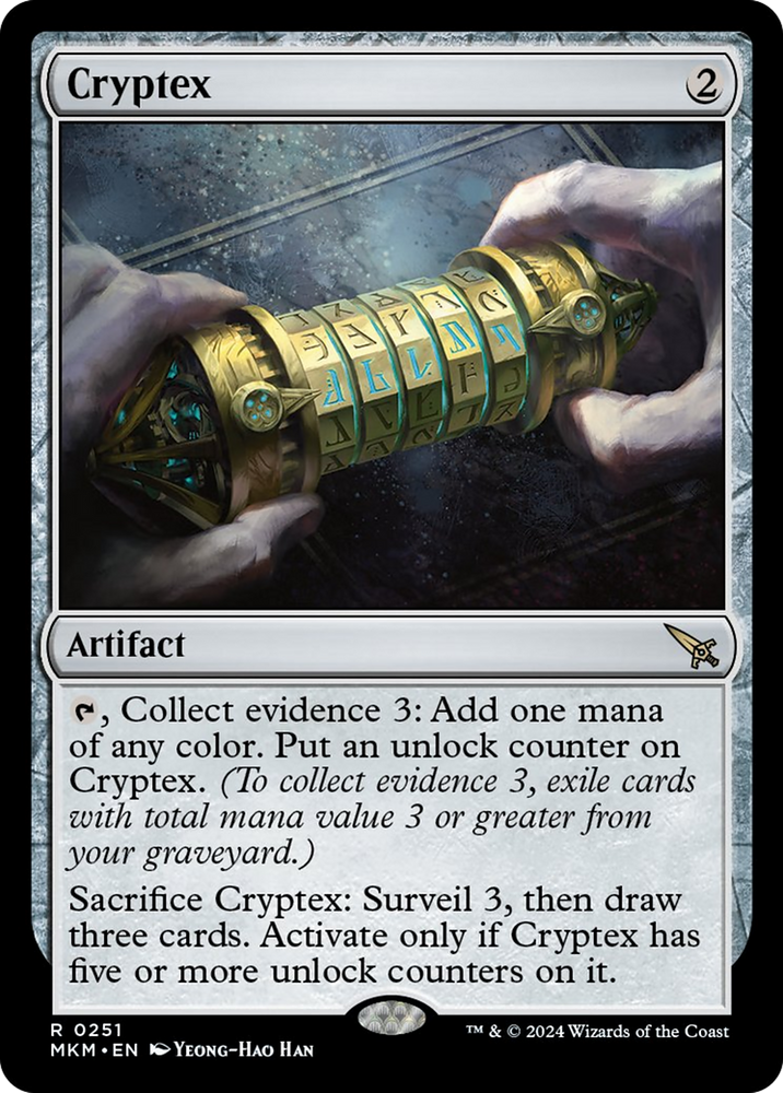 Cryptex [Murders at Karlov Manor] Magic: The Gathering