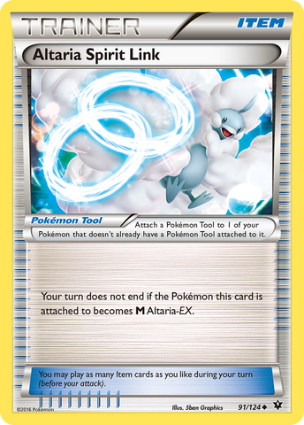Altaria Spirit Link (91/124) [XY: Fates Collide] Pokémon