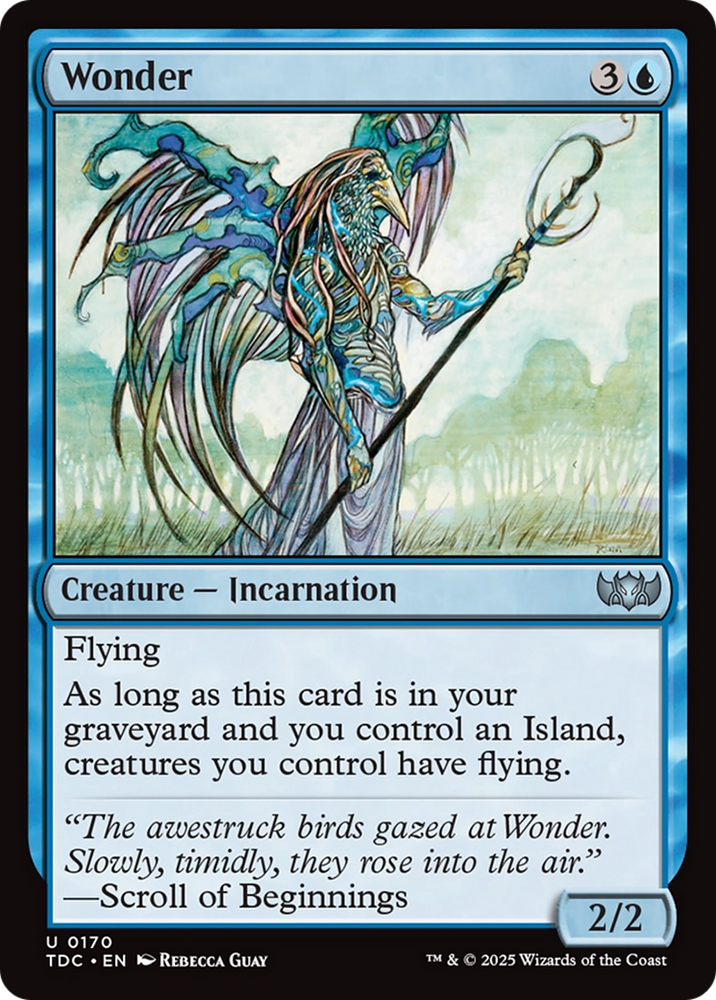Wonder [Tarkir: Dragonstorm Commander] Magic: The Gathering