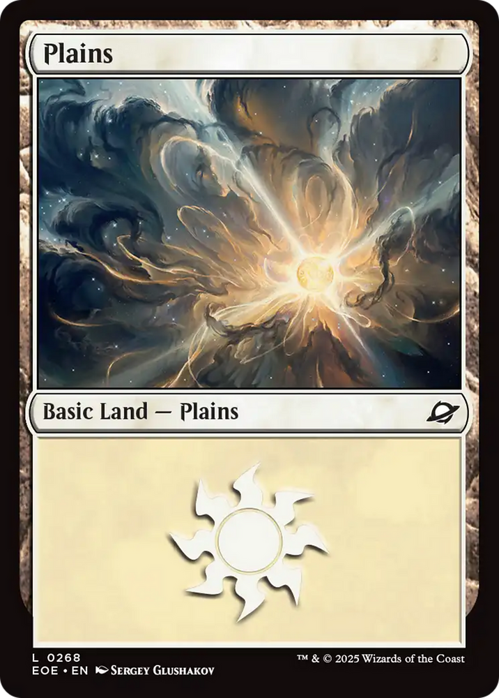 Plains (0268) [Edge of Eternities] Magic: The Gathering