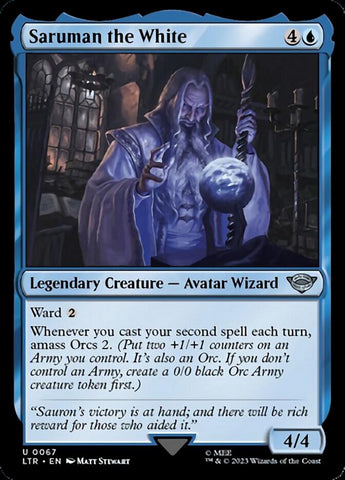 Saruman the White [The Lord of the Rings: Tales of Middle-Earth] Magic: The Gathering