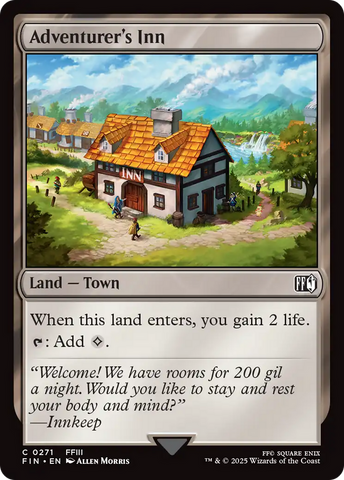 Adventurer's Inn [FINAL FANTASY] Magic: The Gathering