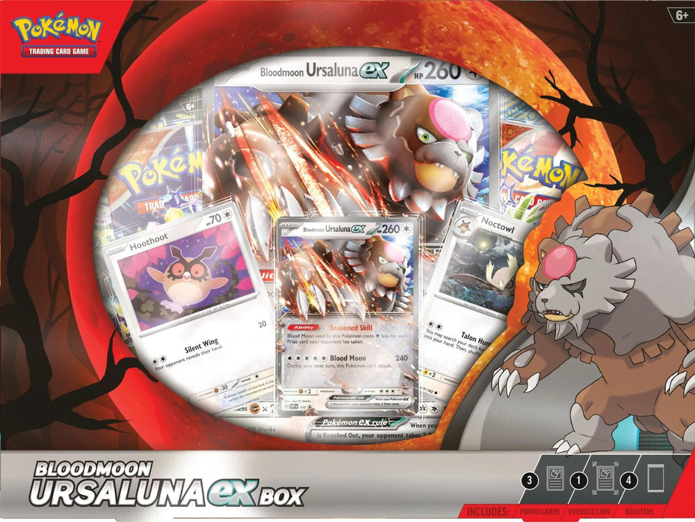 Bloodmoon Ursaluna EX Box Pokémon