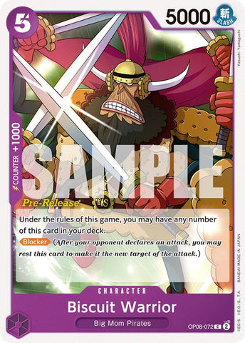 Biscuit Warrior [Two Legends Pre-Release Cards] Bandai