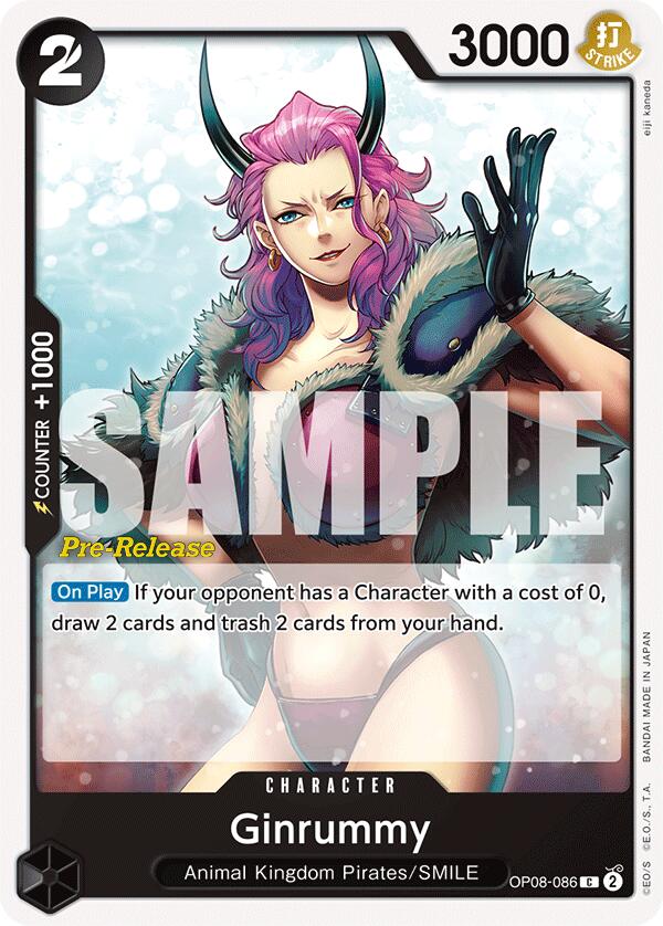 Ginrummy [Two Legends Pre-Release Cards] Bandai