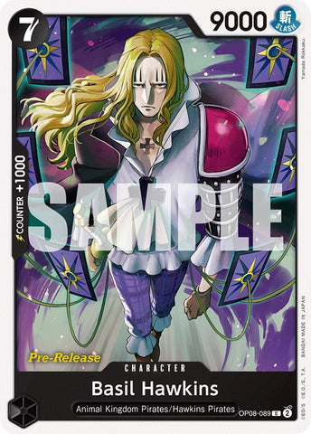 Basil Hawkins [Two Legends Pre-Release Cards] Bandai