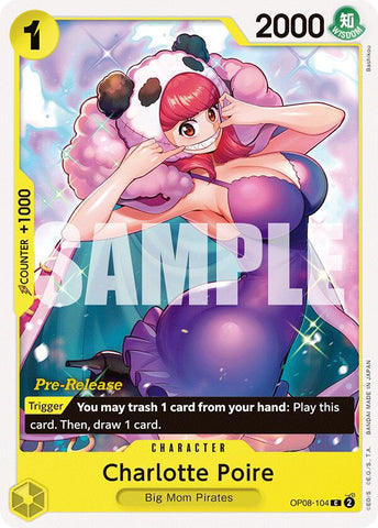 Charlotte Poire [Two Legends Pre-Release Cards] Bandai