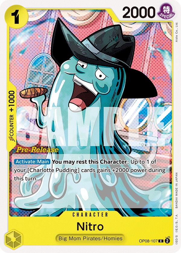 Nitro [Two Legends Pre-Release Cards] Bandai