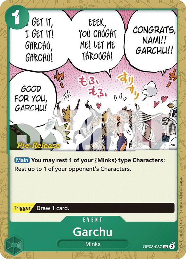 Garchu [Two Legends Pre-Release Cards] Bandai