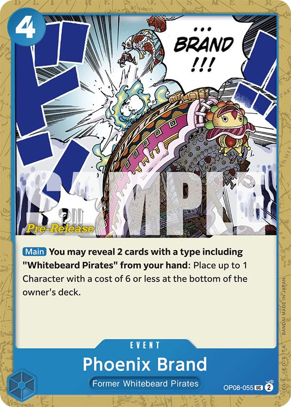 Phoenix Brand [Two Legends Pre-Release Cards] Bandai