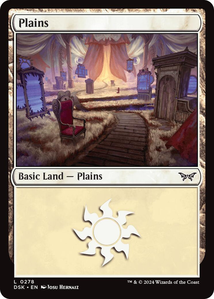 Plains (0278) [Duskmourn: House of Horror] Magic: The Gathering