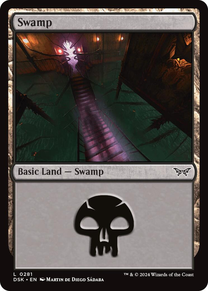 Swamp (0281) [Duskmourn: House of Horror] Magic: The Gathering