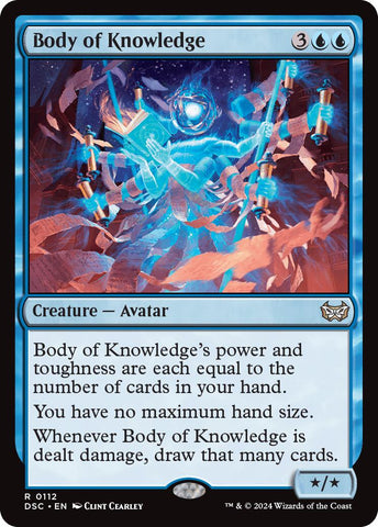 Body of Knowledge [Duskmourn: House of Horror Commander] Magic: The Gathering