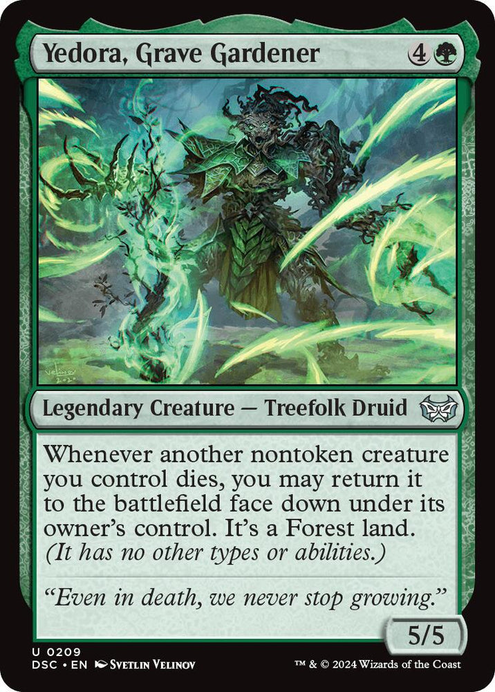 Yedora, Grave Gardener [Duskmourn: House of Horror Commander] Magic: The Gathering