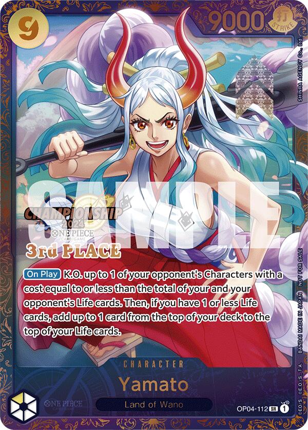 Yamato (Championship 2024 Finals 3rd Place) [One Piece Promotion Cards] Bandai