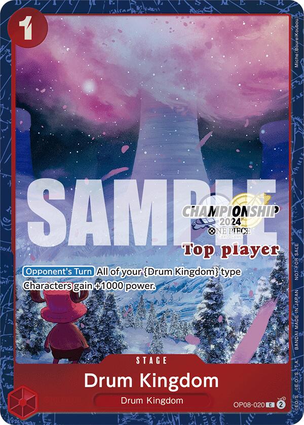Drum Kingdom (Championship 2024 Top Player Pack) [One Piece Promotion Cards] Bandai