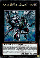 Number F0: Utopic Draco Future [MP24-EN037] Quarter Century Secret Rare