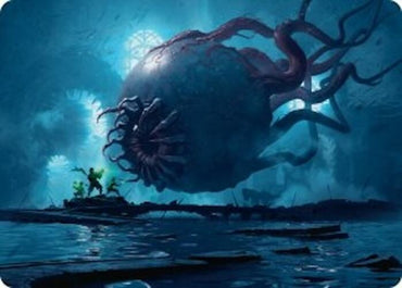 Abhorrent Oculus Art Card [Duskmourn: House of Horror Art Series] Magic: The Gathering