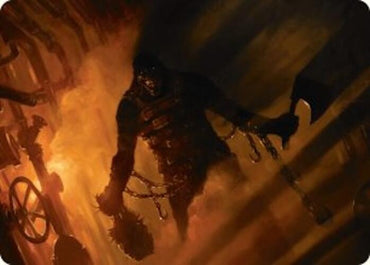 Boilerbilges Ripper Art Card [Duskmourn: House of Horror Art Series] Magic: The Gathering
