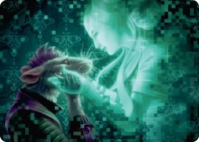 Cathartic Parting Art Card [Duskmourn: House of Horror Art Series] Magic: The Gathering