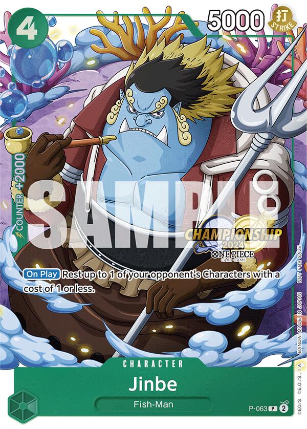 Jinbe (CS 2024 Event Pack) [One Piece Promotion Cards] Bandai