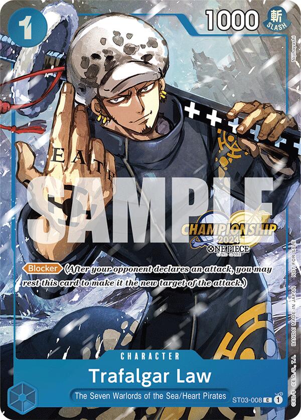 Trafalgar Law (ST03-008) (CS 2024 Event Pack) [One Piece Promotion Cards] Bandai