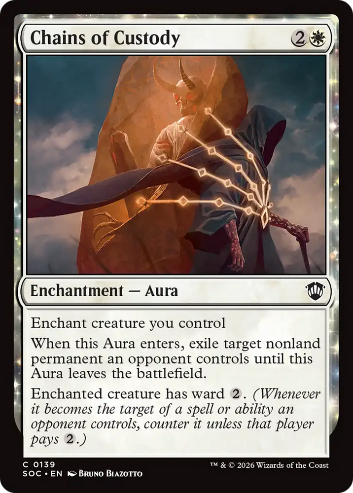 Chains of Custody [Secrets of Strixhaven Commander] Magic: The Gathering