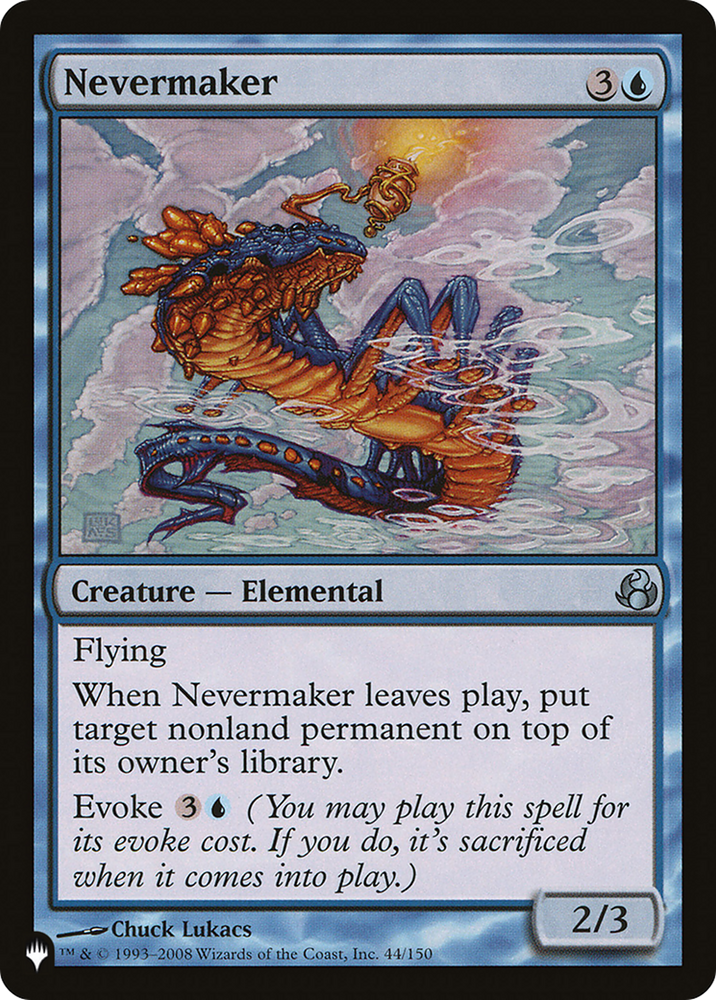 Nevermaker [The List] Magic: The Gathering
