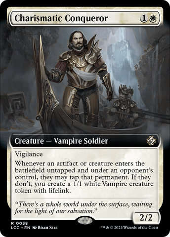 Charismatic Conqueror (Extended Art) [The Lost Caverns of Ixalan Commander] Magic: The Gathering