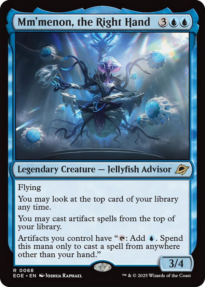 Mm'menon, the Right Hand [Edge of Eternities] Magic: The Gathering